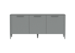 Тумба Type 3 двери ширина 160 см (серый)