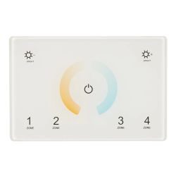 Панель Sens SMART-P81-MIX White (230V, 4 зоны, 2.4G) (Arlight, IP20 Пластик, 5 лет) 028400