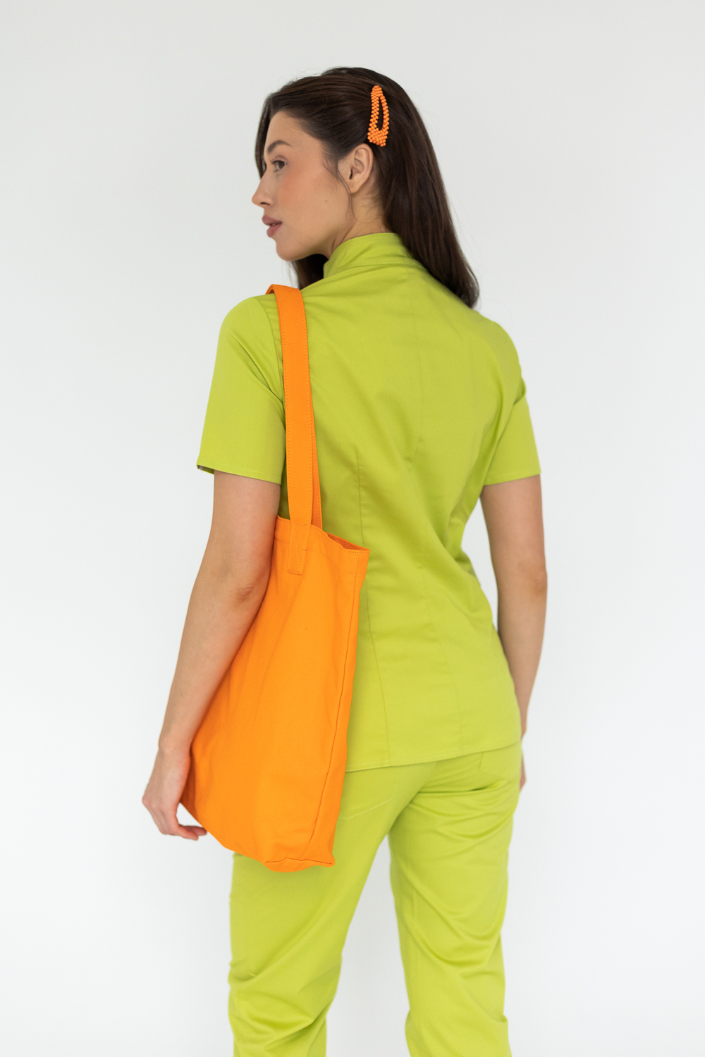 Блуза женская м222 toray стретч лайм0933