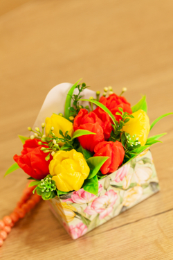 Весна, композиция в конверте 