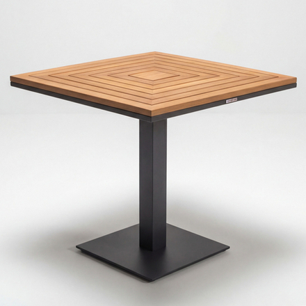 Стол обеденный Ideal Patio ЭГМОНТ из тика 80x80 резервный дубль