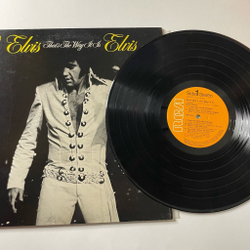Винтажная виниловая пластинка LP Elvis Presley Элвис Пресли That's The Way It Is (Japan 1975) (No Obi) How The Web Was Woven