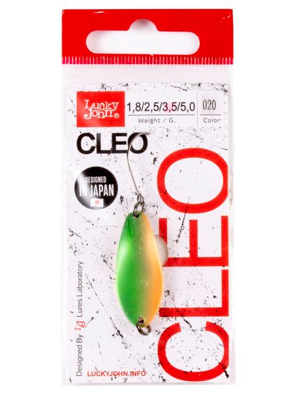Блесна колеб. Lucky John CLEO длин.34мм/03,5г 020