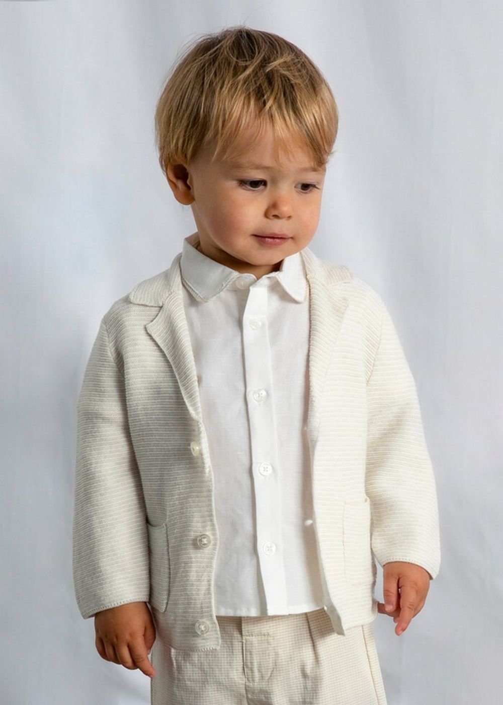 трикотажный пиджак