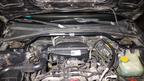 Распорка передних стоек (регулируемая) Subaru Forester SG (ПОД ЗАКАЗ)