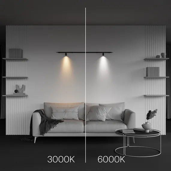 Светильник Фокус / Focus Led для системы освещения Axity 3000/6000К 5Вт 36° Technical c103cl-5w3-6k-b