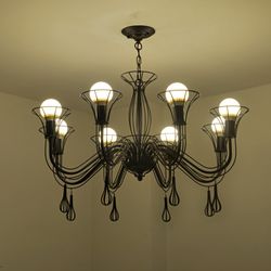 Подвесная Люстра Cast 8 White By Imperiumloft