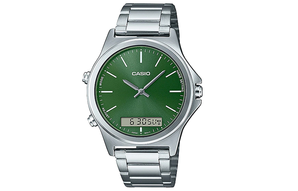 CASIO Men Standard Series Green Watch MTP-VC01D-3E