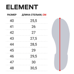 Сапоги зим. Norfin ELEMENT р.40