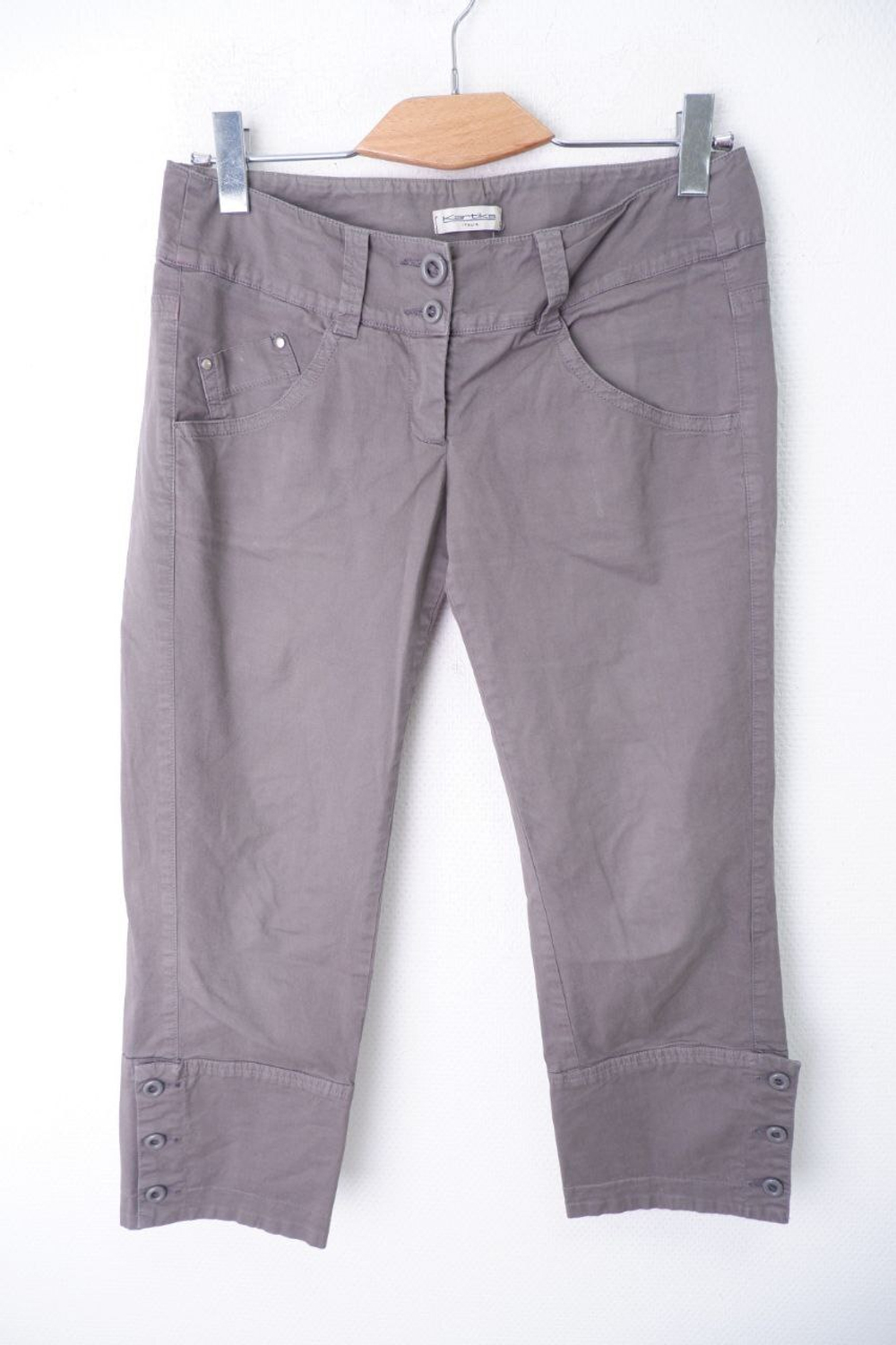 Брюки-капри Kartika из хлопка  46 размер