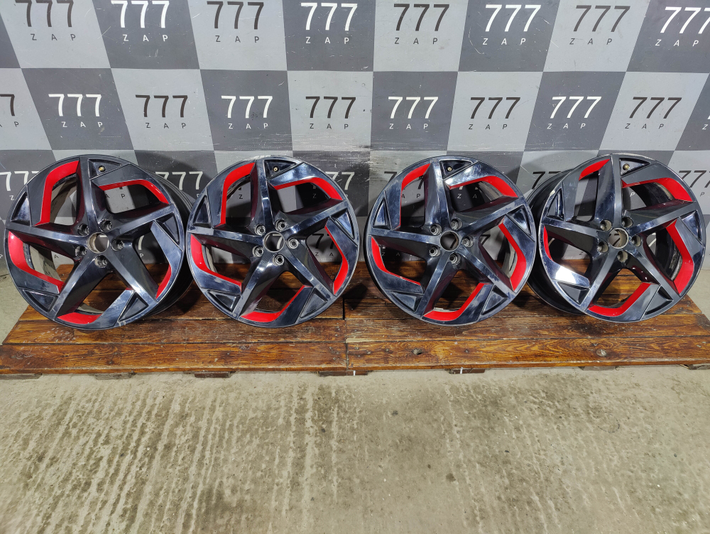 Диски колесные литые R18 комплект 4шт. Omoda C5 22-нв Б/У Оригинал 203000450AA