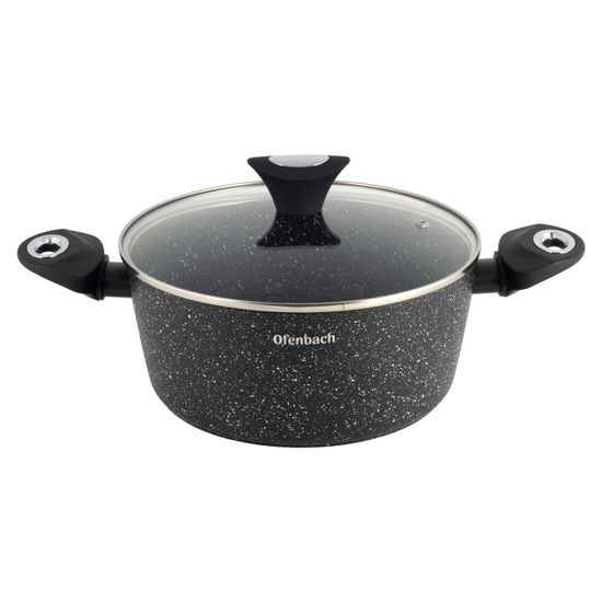Набор посуды Ofenbach NB 100520 (12 предметов) из алюминия с мраморным покрытием