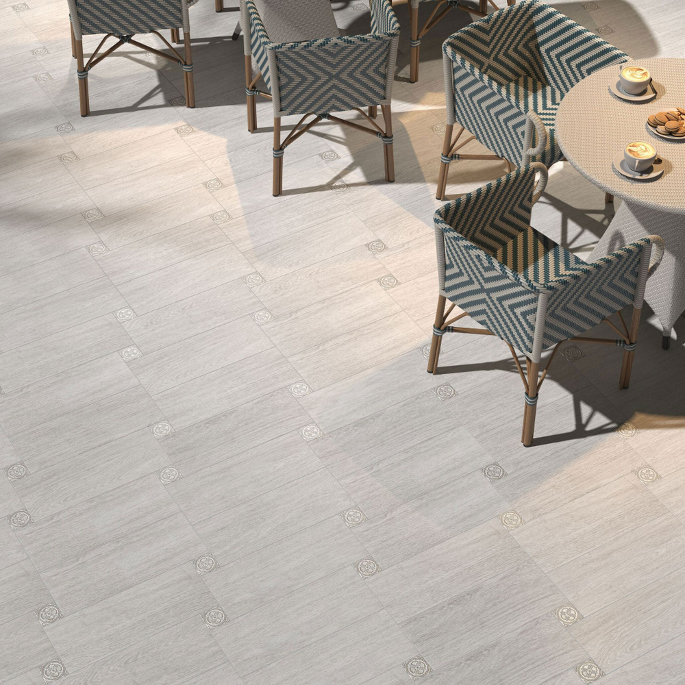 Глазурованный керамогранит Kerama Marazzi Ланди SG414120N 20.1x50.2 см 1.41 м² матовый цвет серый