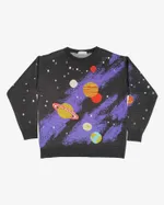 Свитер Behind the Scenes Планеты синий