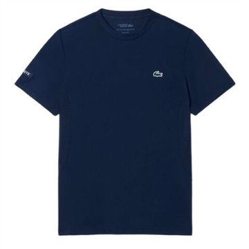 Мужская теннисная футболка Lacoste Tennis x Novak Djokovic - navy blue