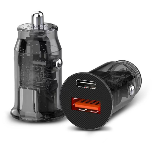 Автомобильное зарядное устройство Energy ET-44А, черный