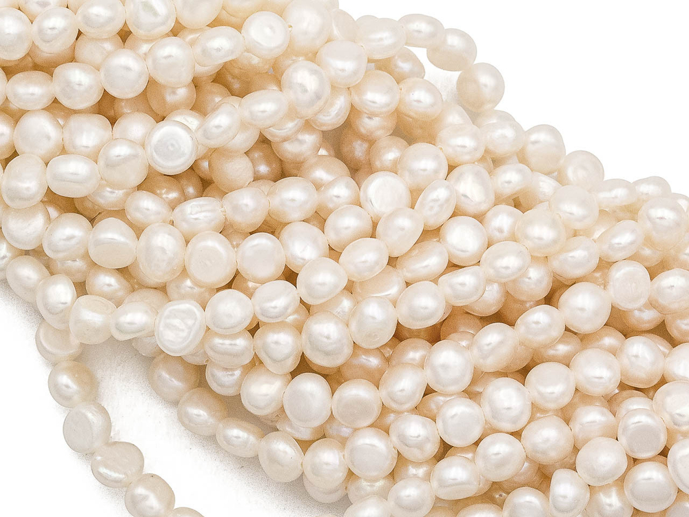 Жемчуг натуральный 6мм