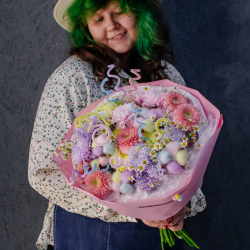 105. Нежный дофаминовый букет