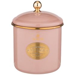 БАНКА ДЛЯ СЫПУЧИХ ПРОДУКТОВ AGNESS, ЭМАЛИРОВАННАЯ, СЕРИЯ ТЮДОР 12 Х 12СМ / 1,2Л