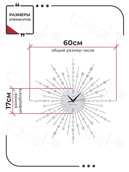 Настенные часы "Aurora"