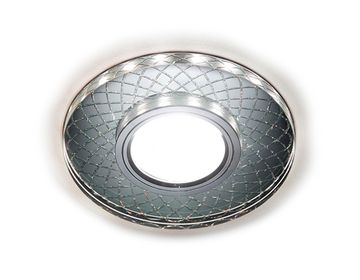 Точечный светильник S173 CL/CH MR16+3W(LED WHITE) хром/прозр Ambrella