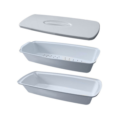 Контейнер КДС-11, (10/10), 770х220х165, 11л,автоклавир. д/замочки и стерилизации, Кронт