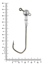 Джиг некрашеный Stinger Eye Jig, крючок Vido Craft VD-079 6/0 (3шт/уп)