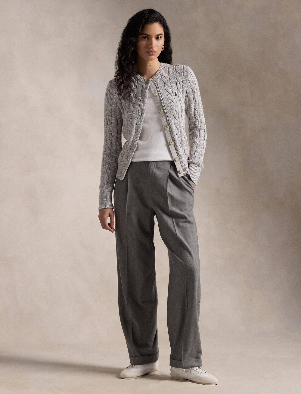 Кардиган POLO RALPH LAUREN - серый(211947926)