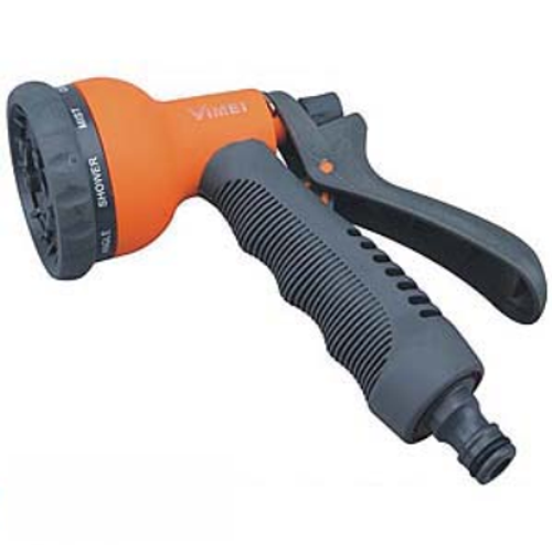 Пистолет разбрызгиватель (пластик), мягкая ручка, 8 режимов Belamos (Беламос)