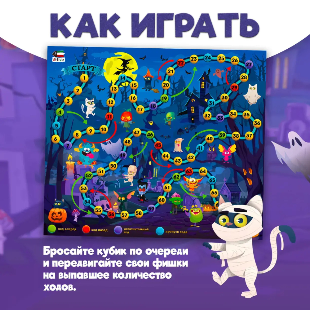 Игра-ходилка «Монстры»