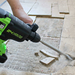 Перфоратор аккумуляторный GREENWORKS GD24SDS2 24В,SDS+,2ДЖ,б/щ,без АКБ и ЗУ (3803007)