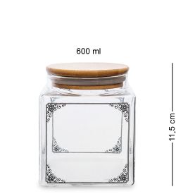 GS- 03 Банка для сыпучих «Антураж» 600мл