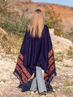 Шаль Куллу (чернильный)