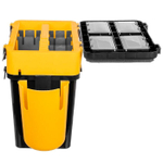 Ящик FishBox Thermo с термоконтейнером (19л/8,5л) черно-желтый (T-FB-T-19-8-BY) Helios