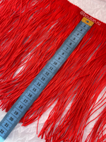 Бахрома красная