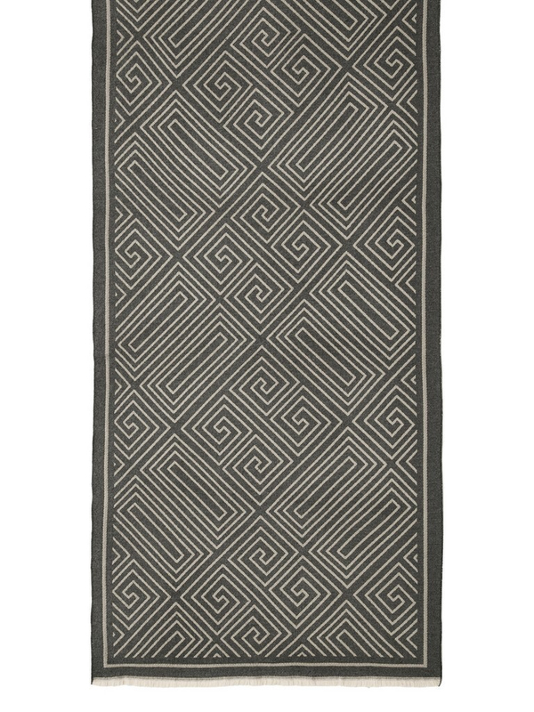 Палантин LG72-280-19, серый