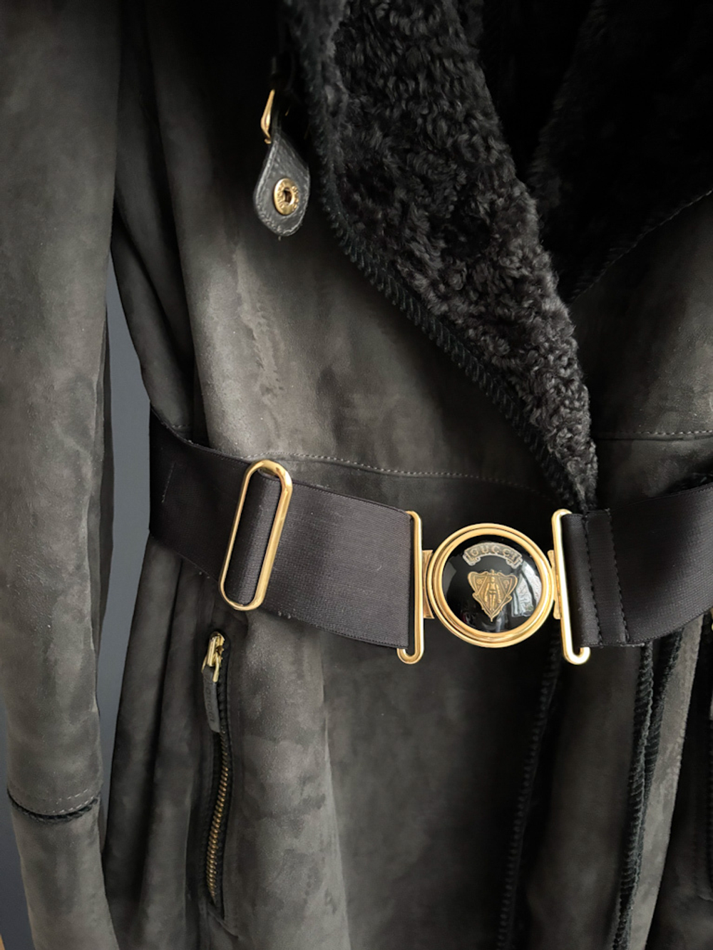 Натуральная дубленка Gucci, S