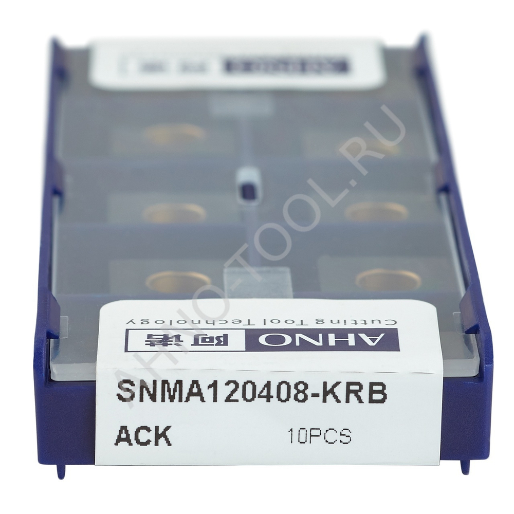 Пластина твердосплавная ISO SNMA120408-KRB ACK20E AHNO по чугуну, получистовая