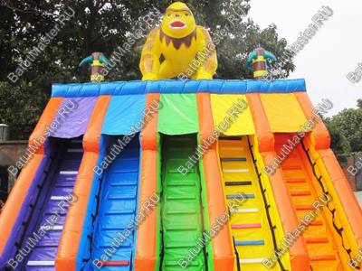 Надувная полоса препятствий "Дачные приключения"