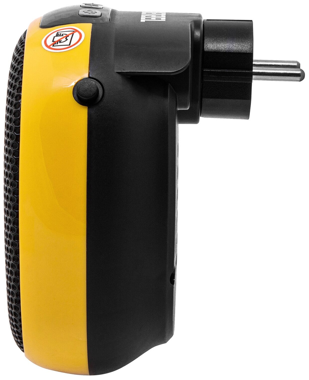 Портативный керамический тепловентилятор Denzel dtfc-700, 3 режима, вентилятор, нагрев 700 вт 96407