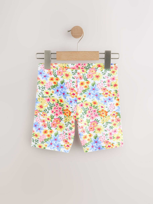 Шорты-велосипедки для девочки Next AH9-739, 3 шт., Розовый, Голубой