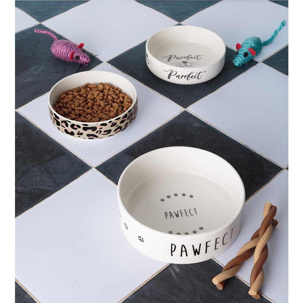 Миска для кошек leopard, D13 см, 350 мл