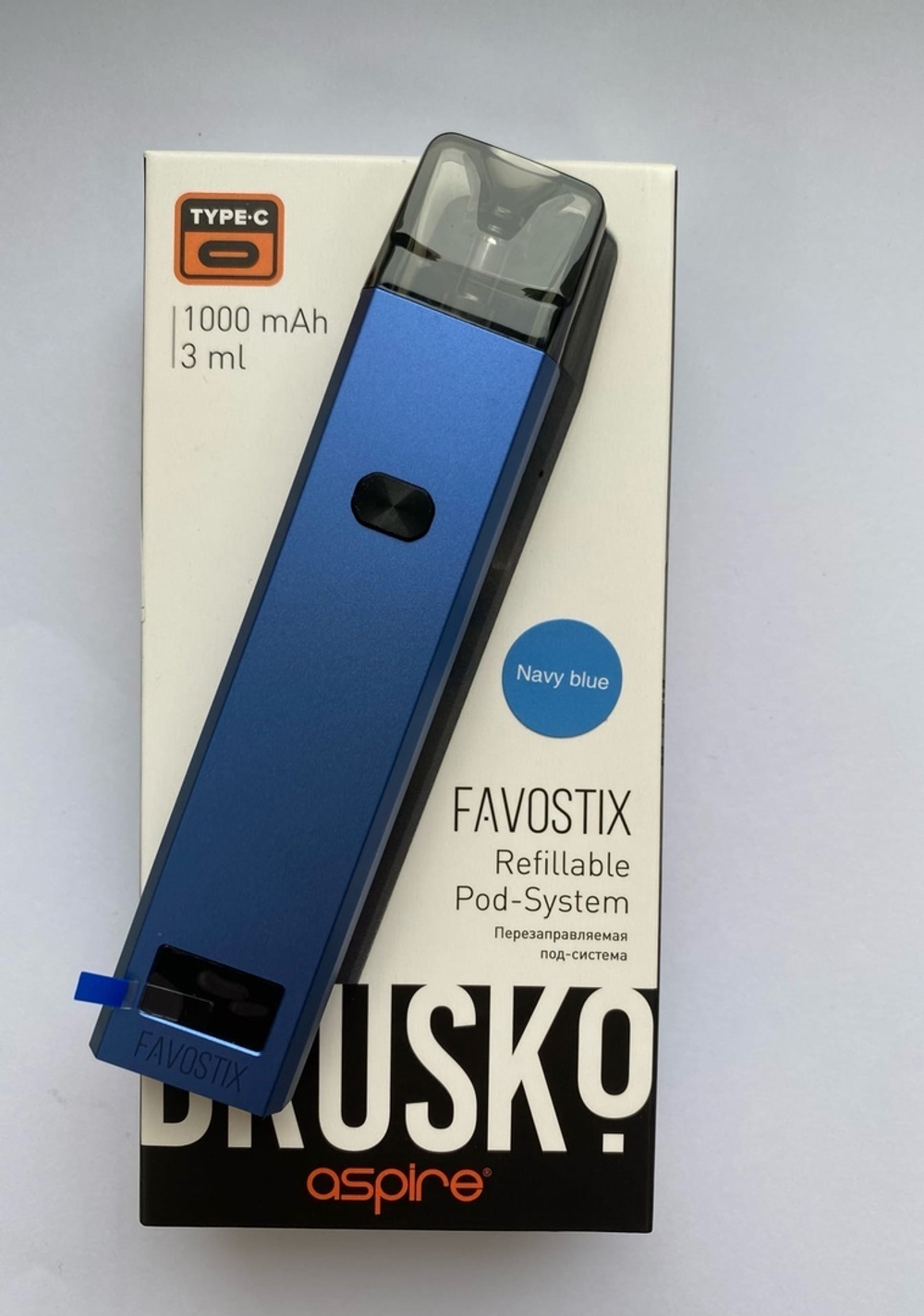 Набор FAVOSTIX pod by BRUSKO 1000мАч 3мл