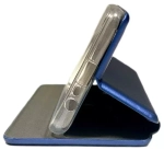 Чехол книжка Realme C21 с силиконовой вставкой Dark Blue Zibelino