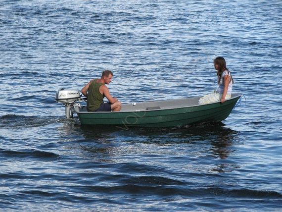 Моторно-гребная лодка СПЭВ Буян