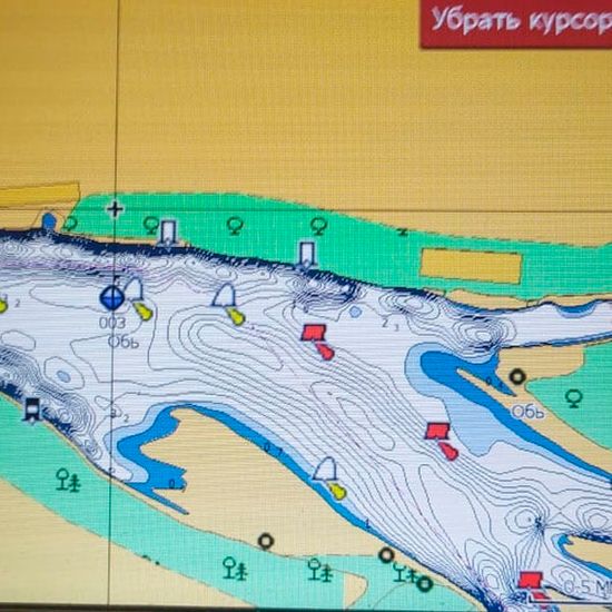 C-MAP Россия Сибирь Обь низовье, Надым для Lowrance / Simrad / B&G  MAX-N+ RS-Y511