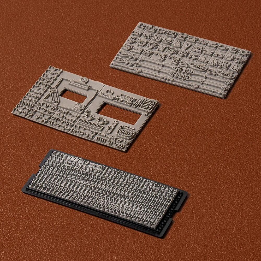 Деревянный конструктор механический печатный станок LK602 (ROKR)