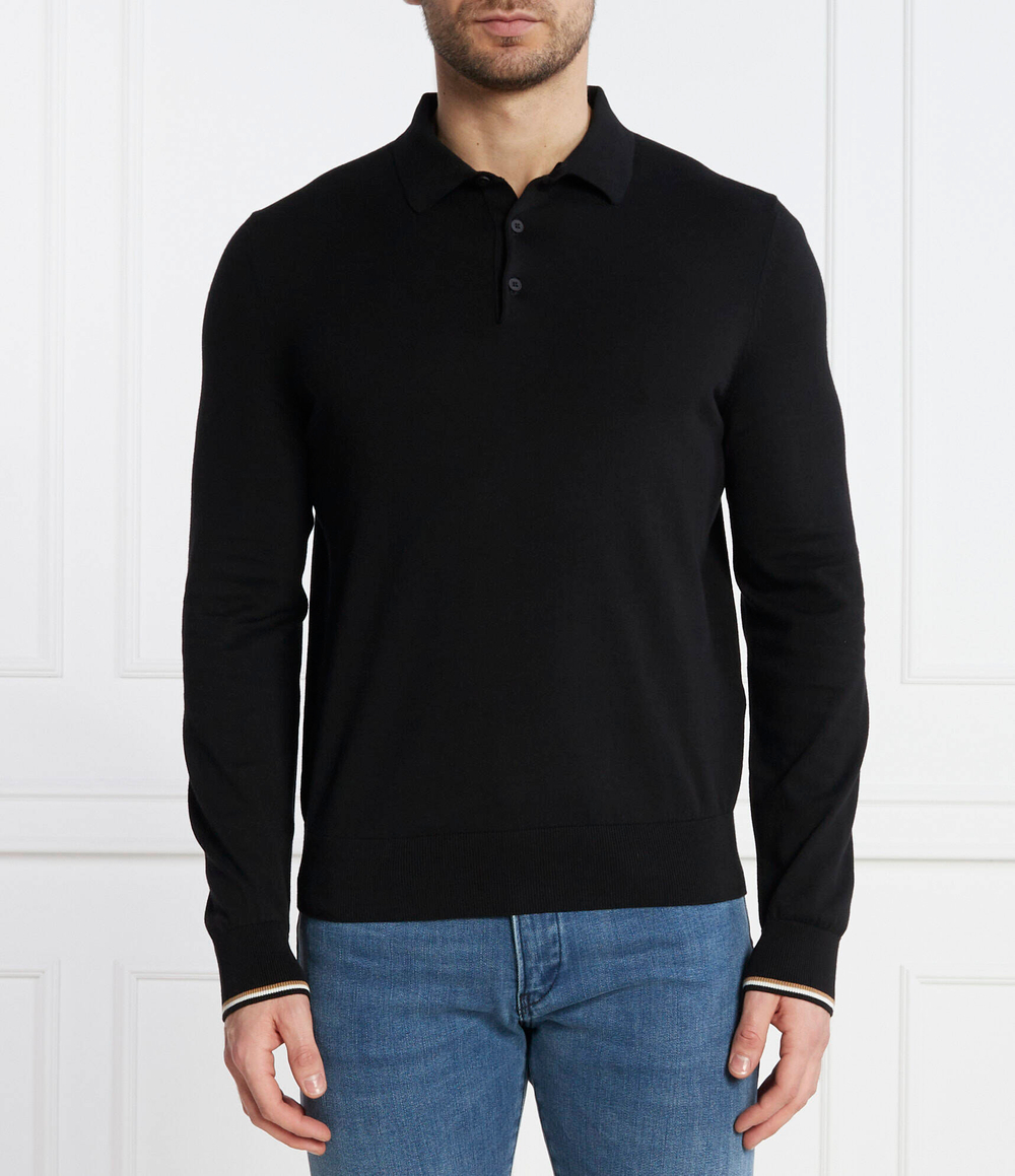 Поло Gemello-P BOSS BLACK - черный(50506025)