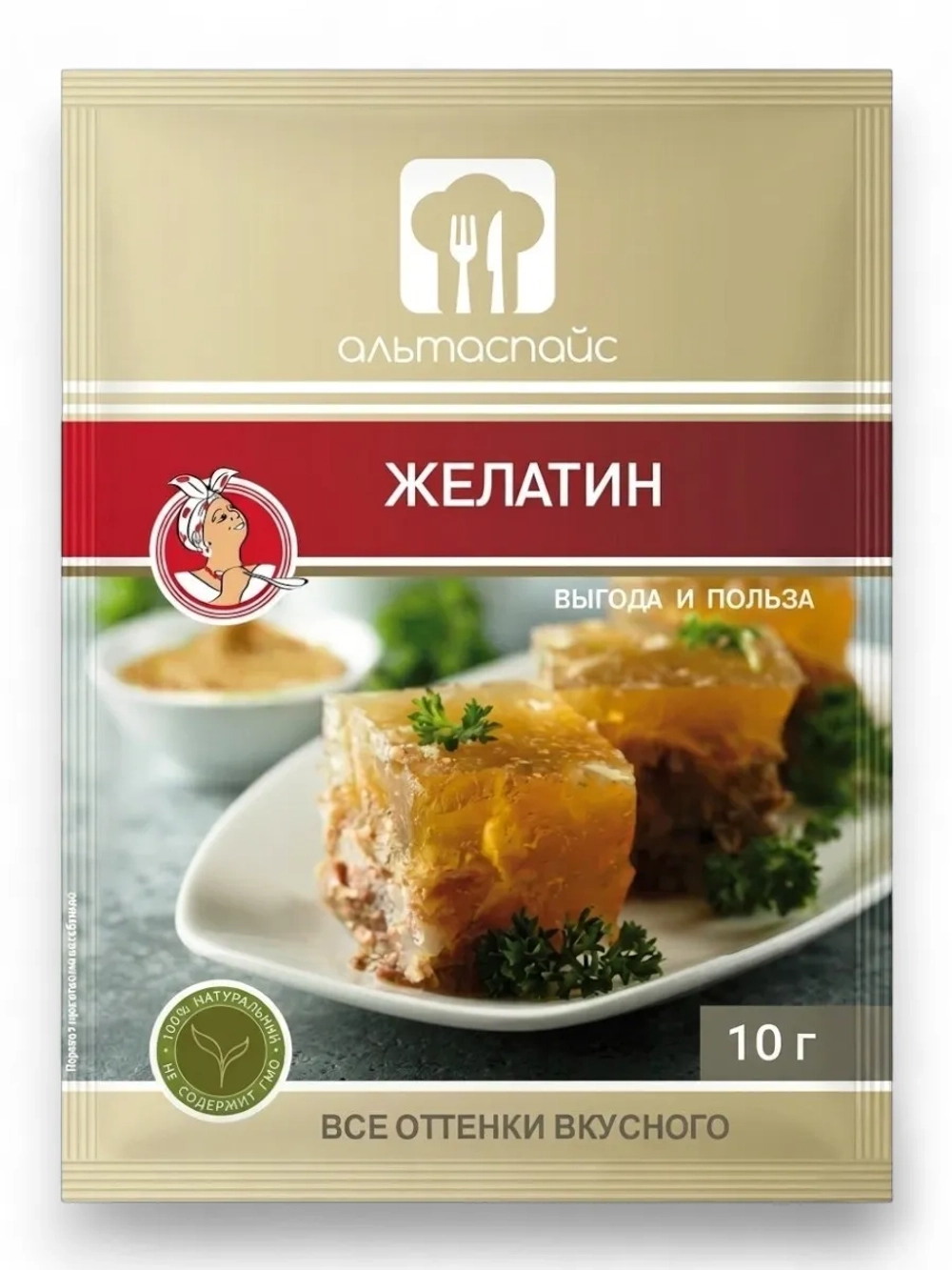 Желатин пищевой 10 г * 10 шт