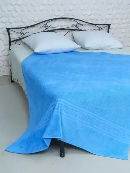 Простыня махровая гладкокрашеная